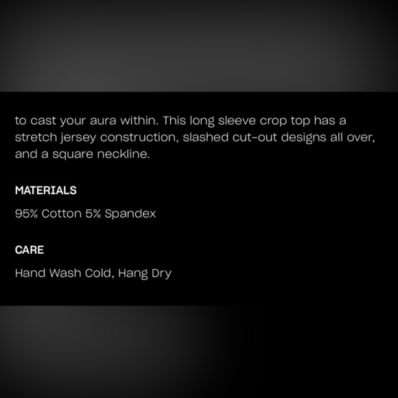 NWT Alternative Spells Long Sleeve Top in Light Brown by Dolls Kill Current Mood - Picture 11 of 13